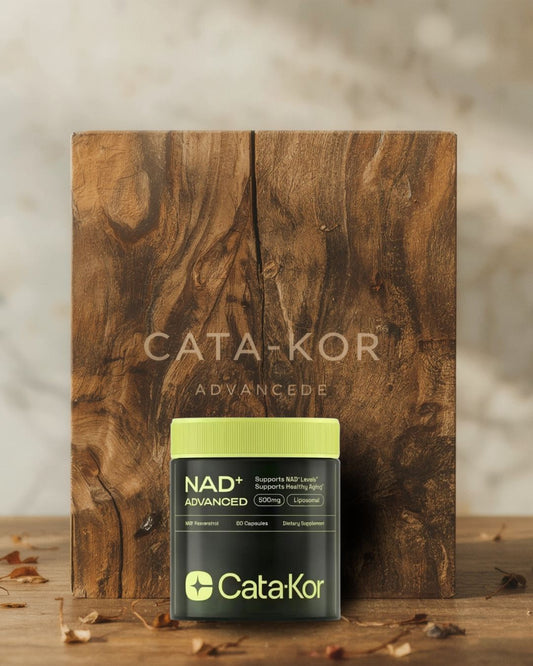 Cata-Kor NAD+ Advanced: Aumenta tu Energía y Rejuvenece con la Fórmula Avanzada de NAD+ y Resveratrol